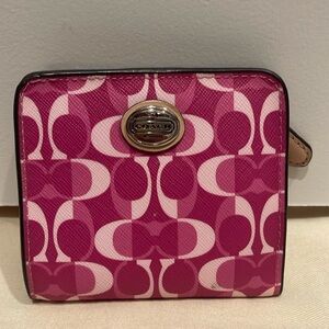 Coach mini wallet